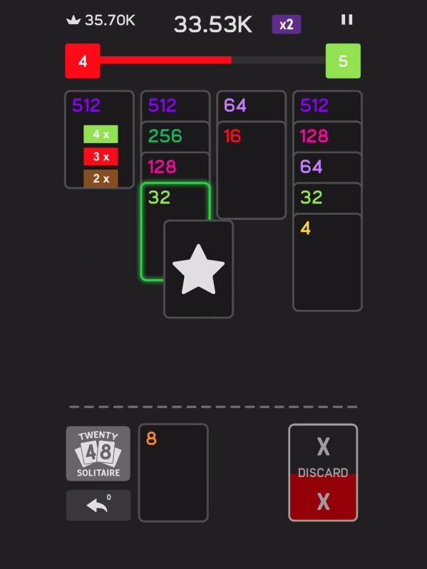 Twenty48Solitaire截圖2