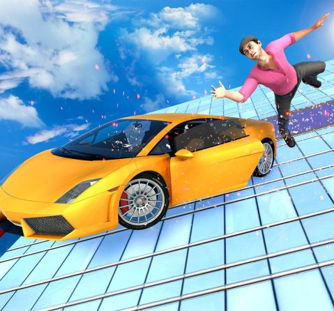 FuriousSmashCarHits–FastImpossibleStunts截图1