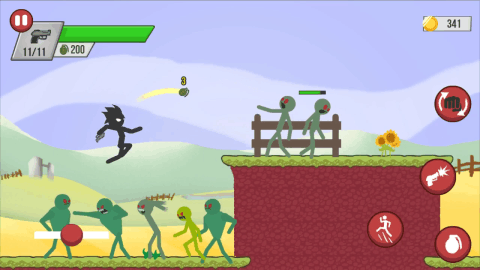 StickmanvsZombies截图1