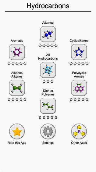 HydrocarbonsChemicalFormulas截图2