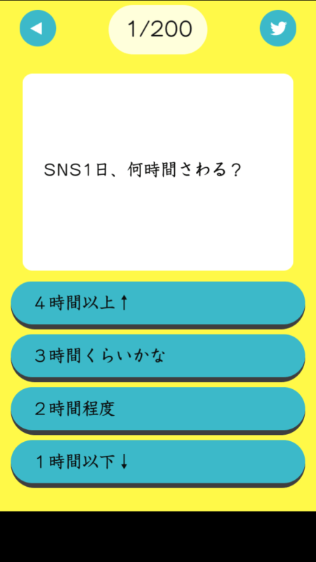 SNS依存度診斷截圖1