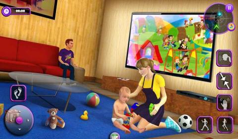 NannyBestBabysitterGame截图1