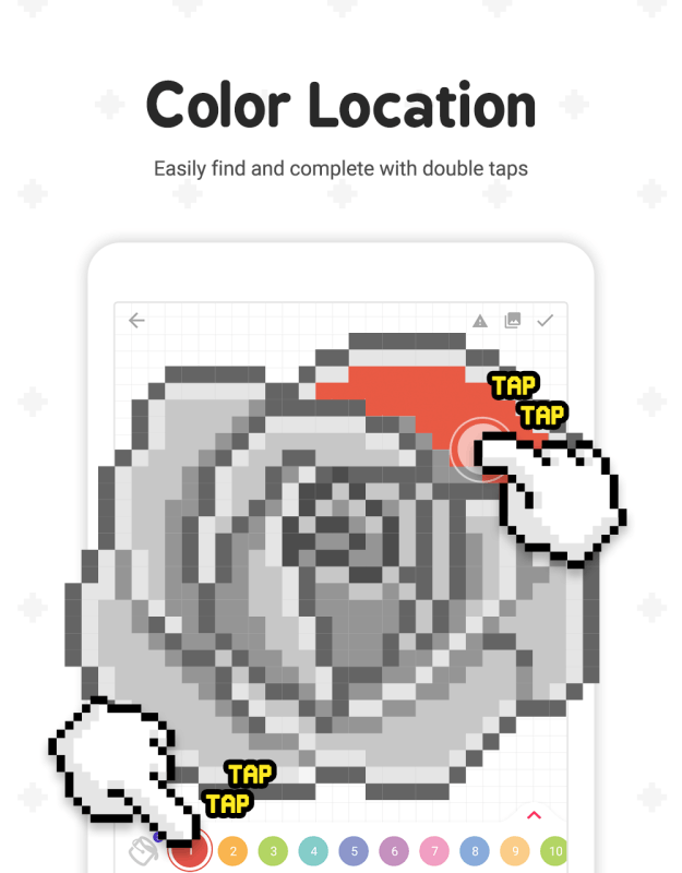 PixelColorFil按编号着色截图