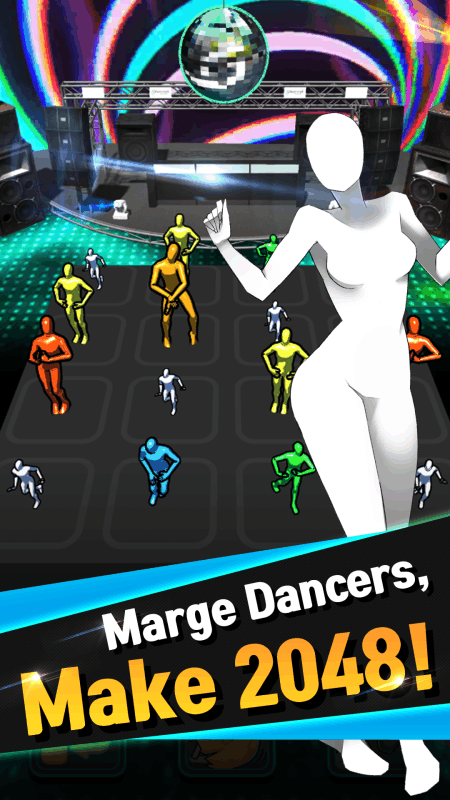 DanceDance2048™DanceClubManagementPuzzle截图3