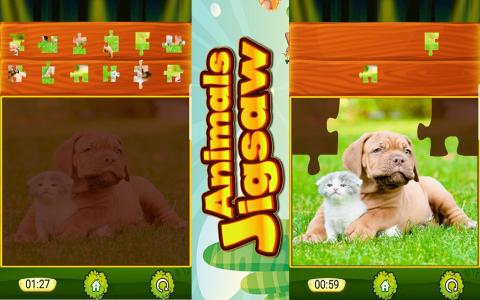 AnimalJigsawPuzzlesforKids截图1