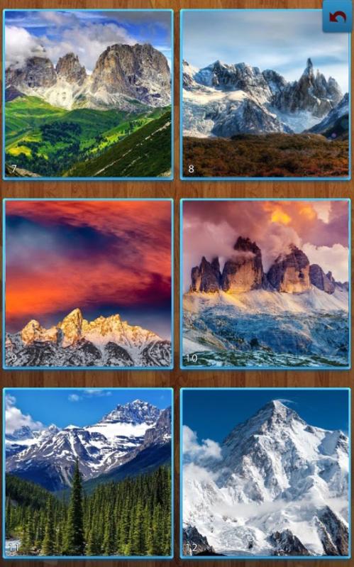 MountainJigsawPuzzles截图1