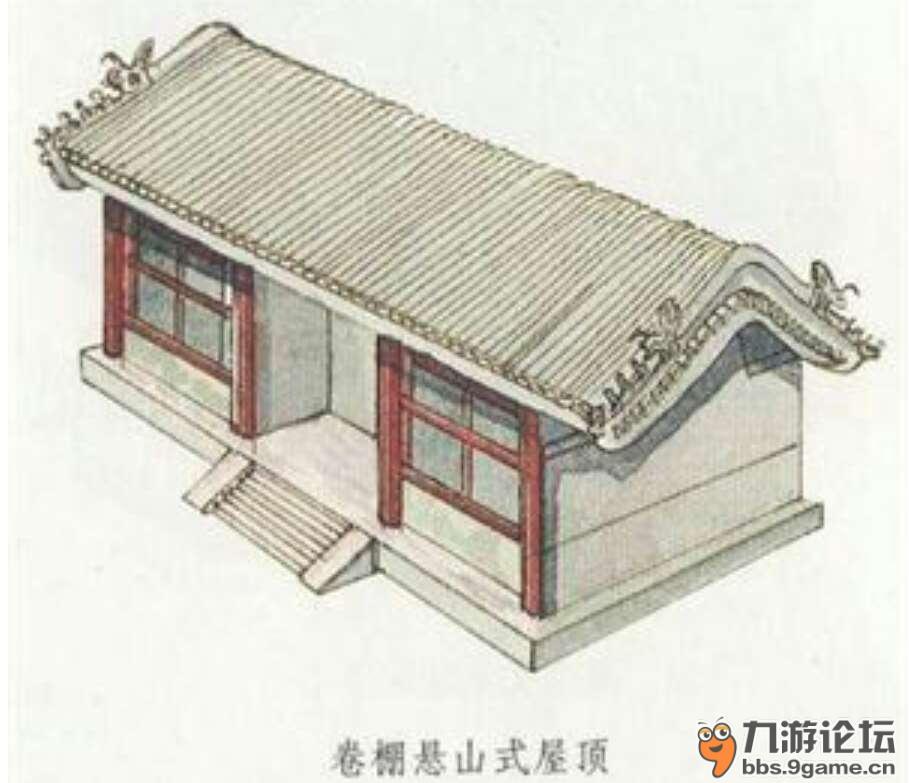 我的世界中国版中国风屋顶小攻略初级篇卷棚式屋顶