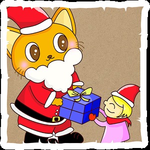 蜡笔猫 - 芬兰圣诞老人