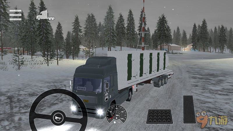 行驶在北极雪原 《北极卡车模拟器》推出移动版