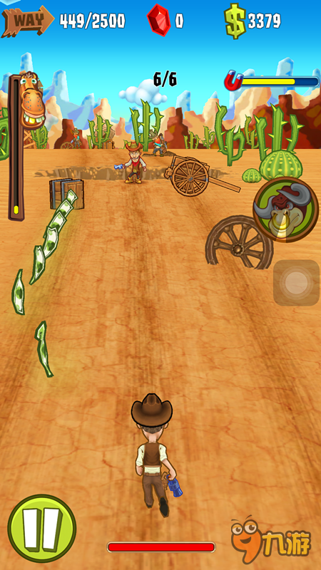 《射击与跑酷：西部》评测：西部牛仔的跑酷之旅！