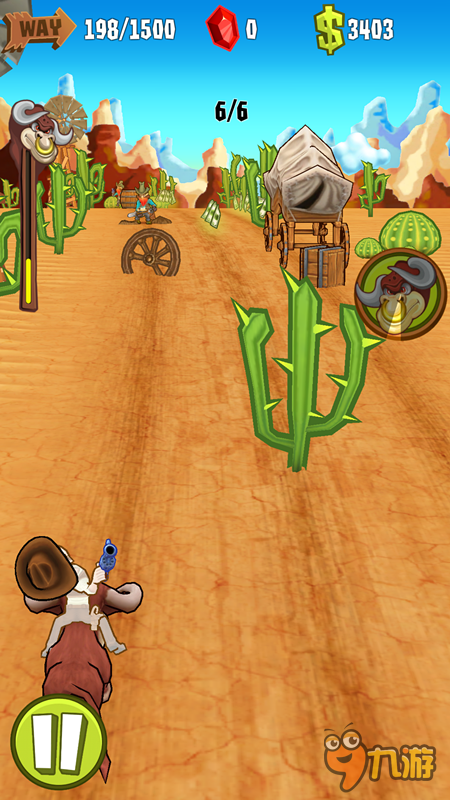 《射击与跑酷：西部》评测：西部牛仔的跑酷之旅！