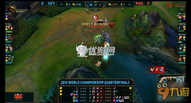 lol英雄聯(lián)盟s6八強(qiáng)SKT vs 皇族比賽詳情