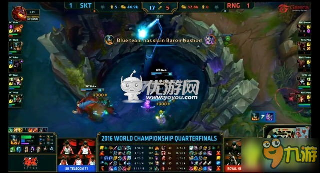 lol英雄聯(lián)盟s6八強(qiáng)SKT vs 皇族比賽詳情