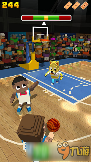 《方块篮球》iOS版上架：带你感受像素世界的篮球热情