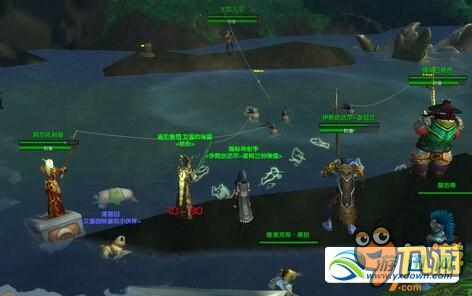 魔兽7.0黑暗神殿之战的传送门在哪？惹错了对象的任务怪坐标