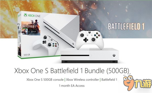 来战个痛快！Xbox One S同捆《战地1》超值套装公布