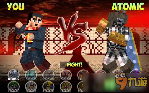 《方块英雄格斗3D》试玩 像素的拳皇与街霸？
