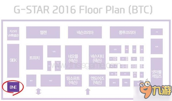 2016韩国G-STAR游戏展 日本万代南梦宫首次独立参展