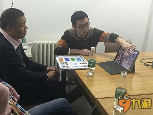 北京动漫游戏产业联盟秘书长刘春刚莅临Miracle Games指导工作