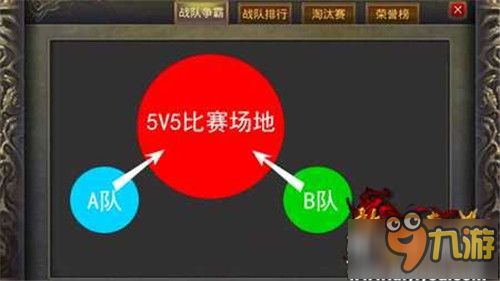 热血传奇手机版5V5战队争霸赛战术策略分享