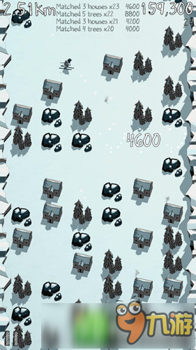 为冰封世界开辟通路 新形态三消游戏《滑雪三》登陆iOS
