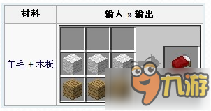我的世界中国版简易床的合成制作方法分享