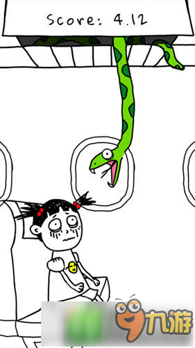 简笔涂鸦风<a id='link_pop' class='keyword-tag' href='https://www.9game.cn/xiuxianyouxi/'>休闲游戏</a>《飞机上的蛇》上架：航班蛇患怎么办？