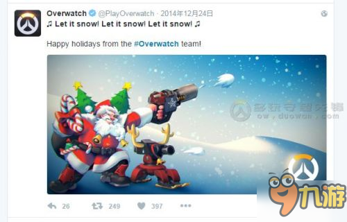 《守望先锋》圣诞节主题内容爆料 圣诞节皮肤抢先看 《守望先锋》圣诞节主题内容爆料 圣诞节皮肤抢先看