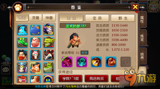 我叫MT3法师如何选择宠物及方向 法师宝宝攻略