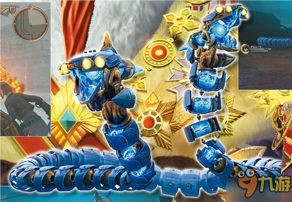 《战场女武神：苍蓝革命》杂志扫图 巨型机械巨兽当Boss