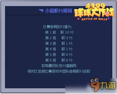 《球球大作战》11月公开赛9日开战 赛程全新改版