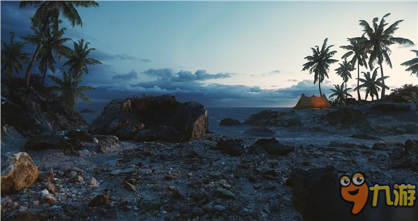 为来的《孤岛危机4》是这样滴！Cry引擎海滩效果图展示