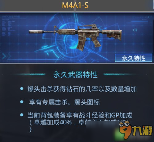 生死狙擊手游M4A1槍械解析 新手必備武器M4A1