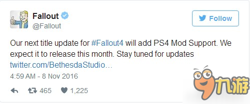 《輻射4》PS4版終于支持Mod了！PC版更新補(bǔ)丁修復(fù)bug