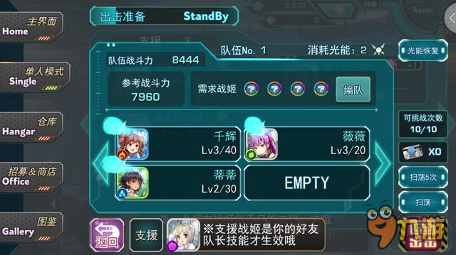 《音速少女队2》评测：萌少女横版飞机大战