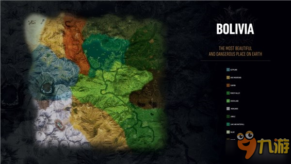 《幽灵行动：荒野》全景地图曝光 21个区域26位BOSS
