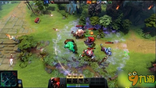 DOTA2 7.0如何对线打野