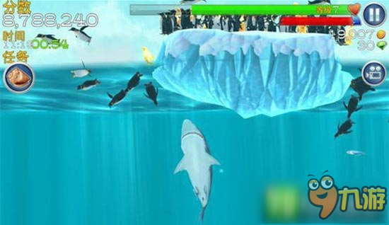 饥饿的鲨鱼进化企鹅怎么吃 企鹅吃法攻略
