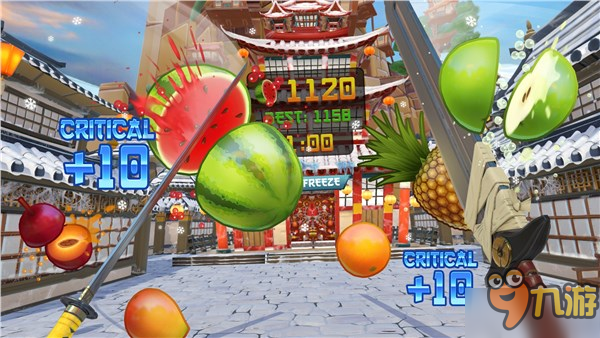 休闲游戏《水果忍者VR》即将登陆PSVR 一起来切切切吧！