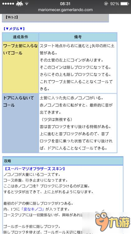 超级马里奥制造挑战模式全奖牌获得条件详解