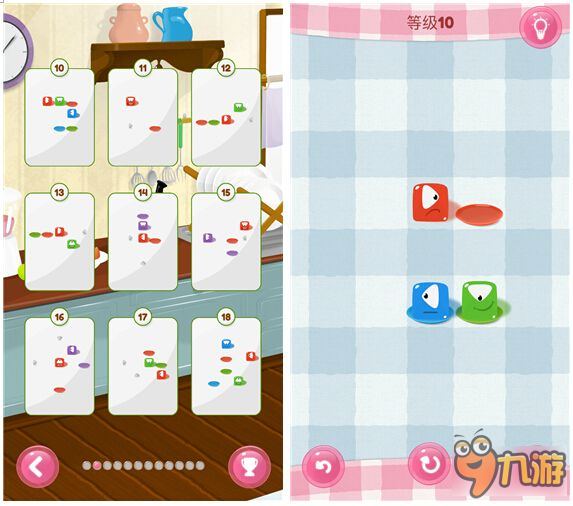 果冻们快到碟子里来：果冻方块