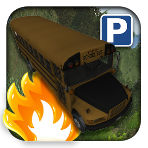 3D School Bus Car Parking