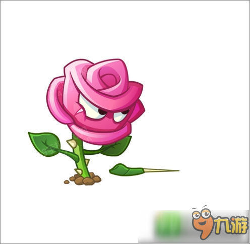 《植物大战僵尸2》十二月签到植物玫瑰剑客介绍