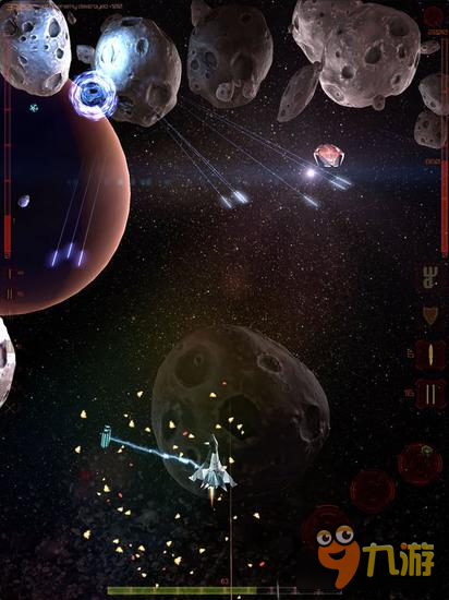 外太空的危险战斗 空间跳跃飞行X