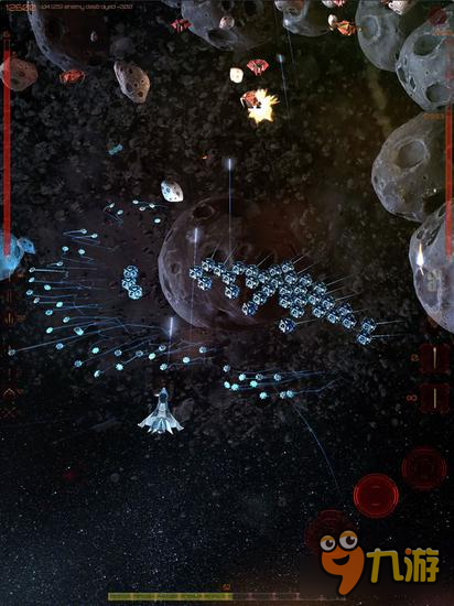 外太空的危险战斗 空间跳跃飞行X