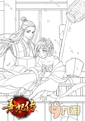 《熹妃传》新生插画师联盟 同人线稿抢跑出炉