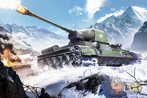 1月10全平台上线《3D坦克争霸2》启动感恩大趴