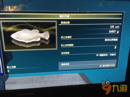 《最終幻想15（FF15）》釣魚(yú)技巧及出處攻略