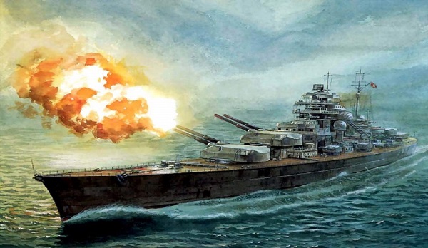 皇家海军的骄傲——胡德号战列巡洋舰被击沉,威尔士亲王号战列舰被
