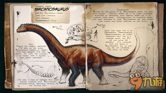 方舟生存进化 恐龙图鉴恐龙属性及驯养百科全书 九游手机游戏